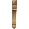 Ekena Millwork Olympic Arts & Crafts Rough Sawn Bracket, Western Red Cedar, 6"W x 34"D x 40"H BKT06X34X40OLY03RWR - alternate 2